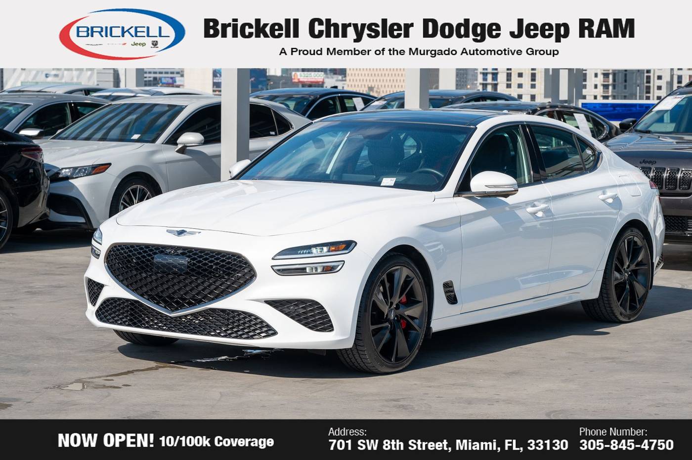 2022 Genesis G70 3.3T — Sedan — 45,205 mi — Miami, FL