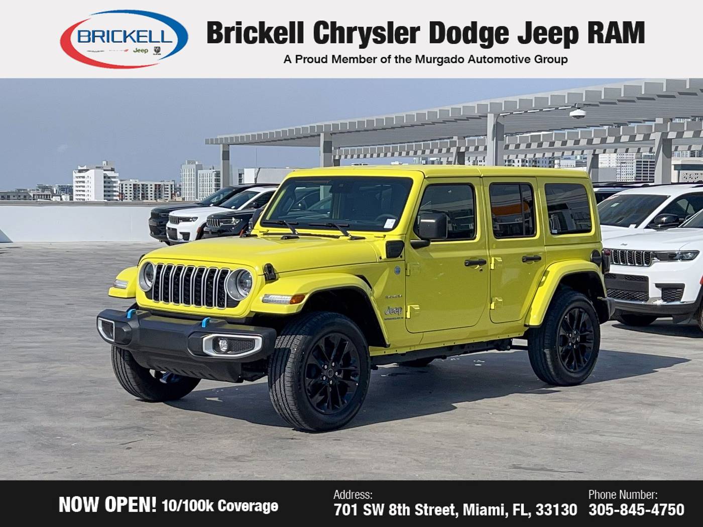 2024 Jeep Wrangler Sahara — SUV — 3,098 mi — Miami, FL