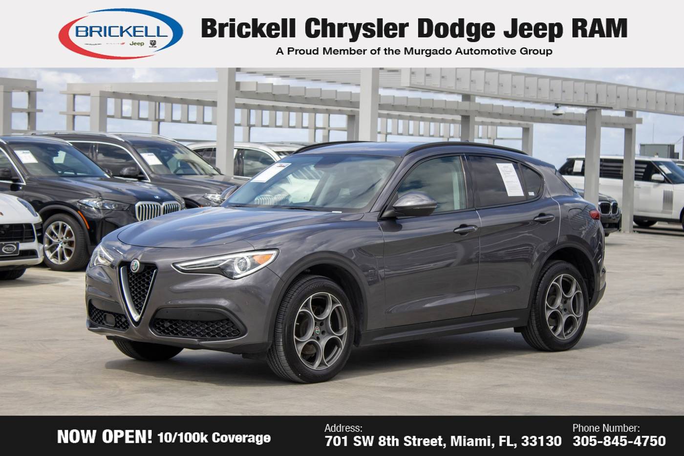 2018 Alfa Romeo Stelvio Sport — SUV — 38,000 mi — Miami, FL
