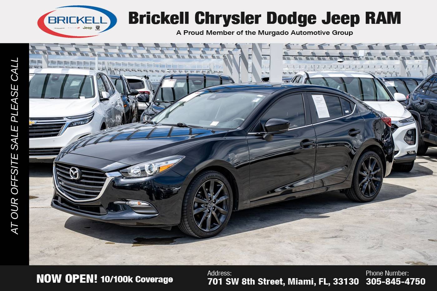 2018 Mazda Mazda3 Touring — Sedan — 38,329 mi — Miami, FL
