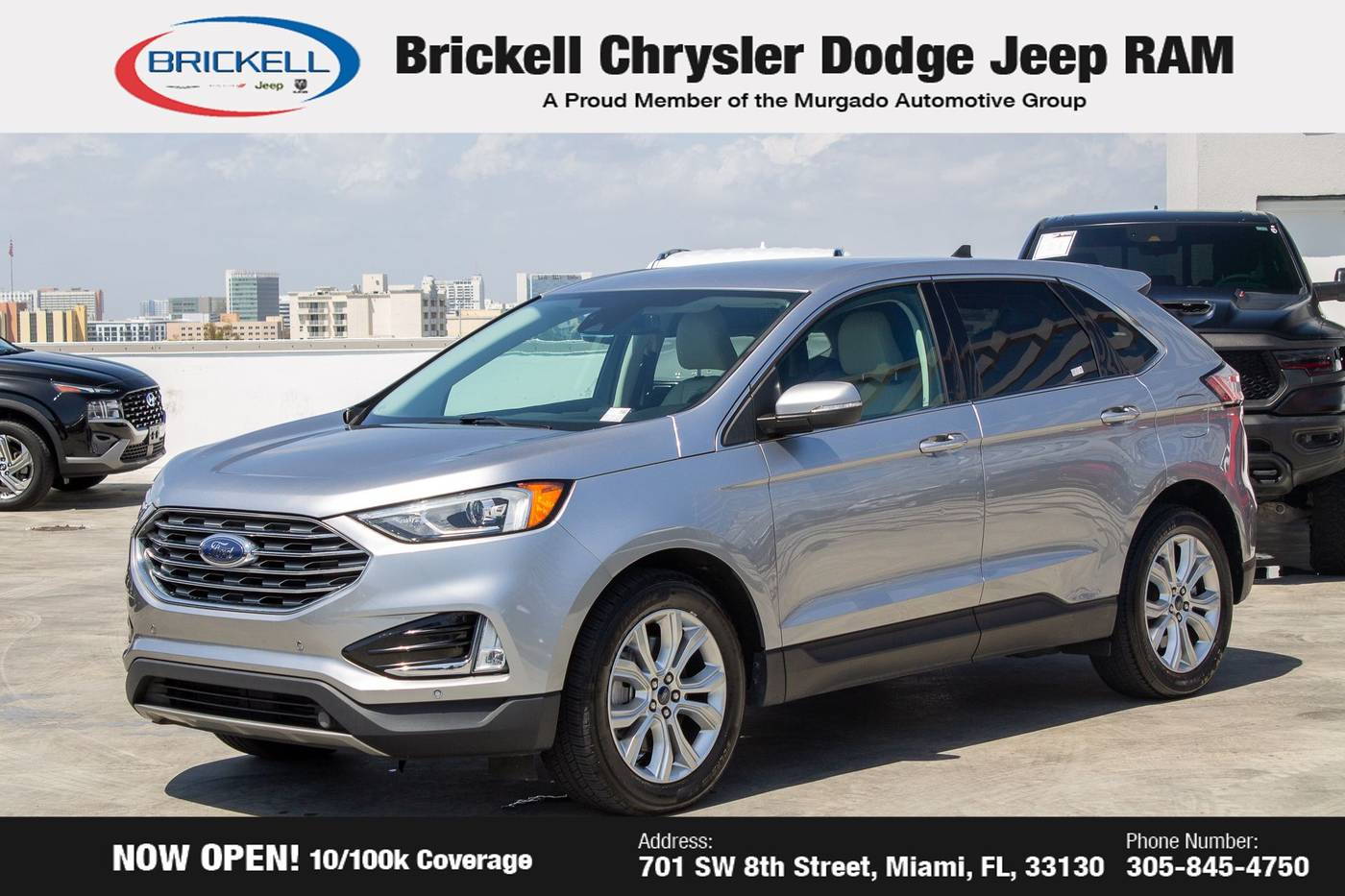 2022 Ford Edge Titanium — SUV — 63,169 mi — Miami, FL