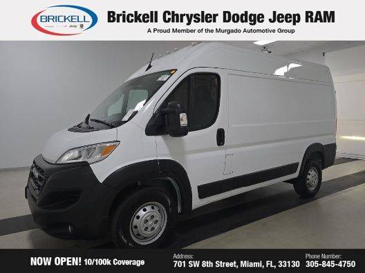 2023 Ram ProMaster Cargo Van 1500 — Cargo Van — 33,310 mi — Miami, FL