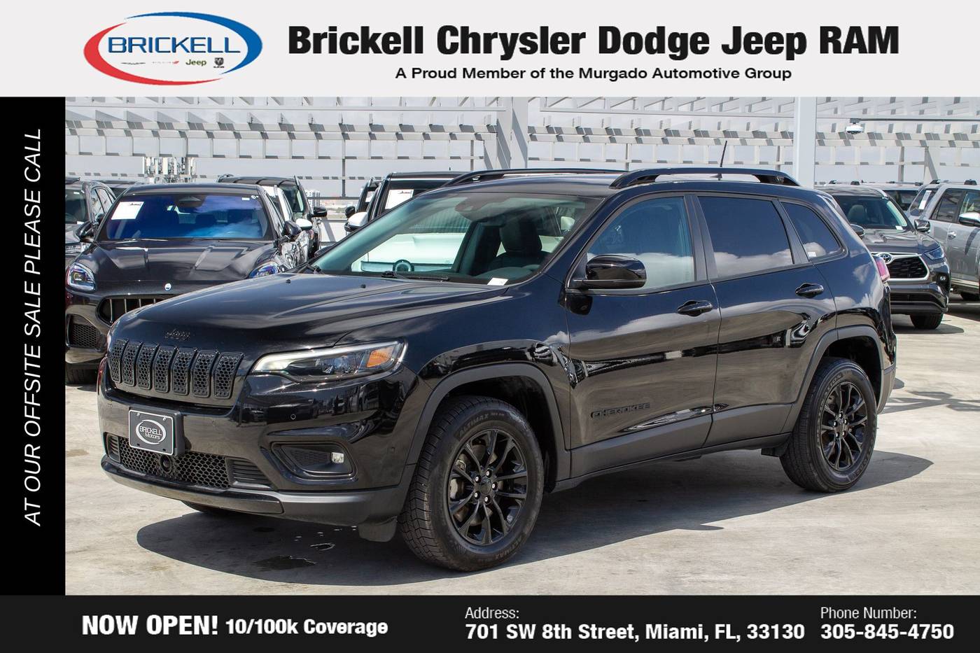 2023 Jeep Cherokee Altitude Lux — SUV — 34,986 mi — Miami, FL