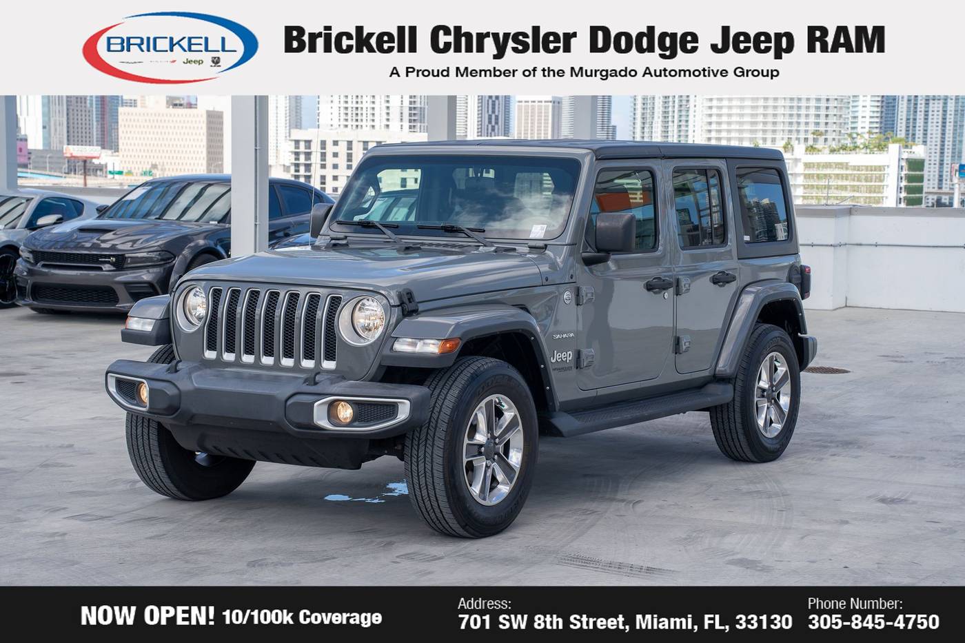 2021 Jeep Wrangler Sahara — SUV — 37,311 mi — Miami, FL