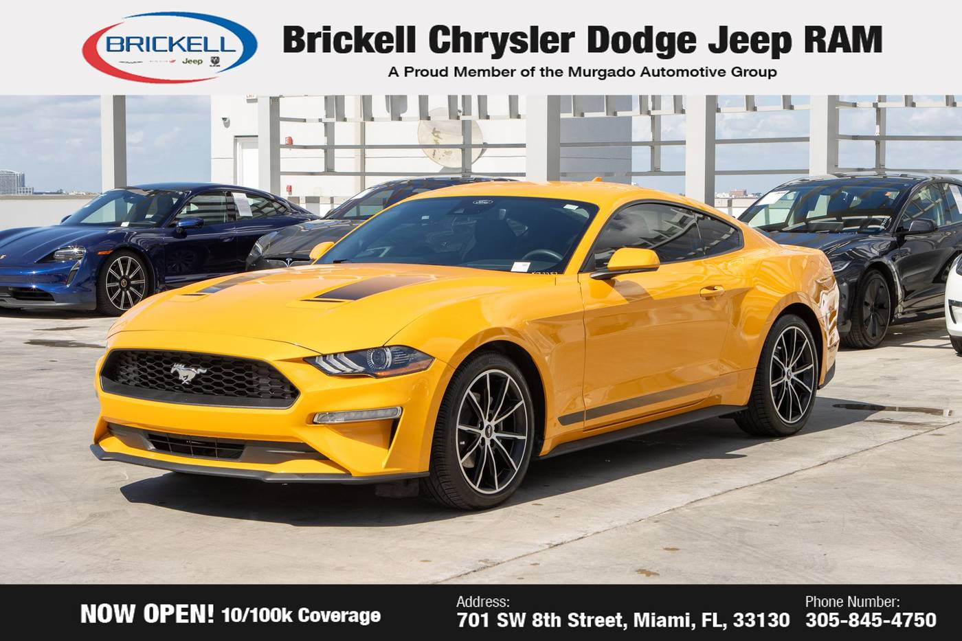 2022 Ford Mustang EcoBoost — Coupe — 12,075 mi — Miami, FL
