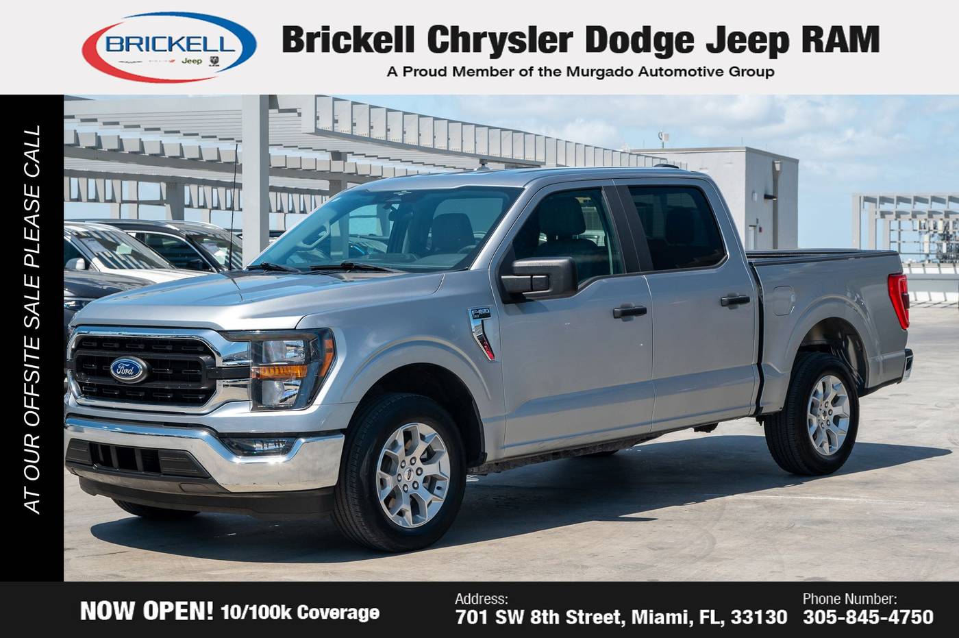 2023 Ford F-150 XLT — Pickup Truck — 53,722 mi — Miami, FL