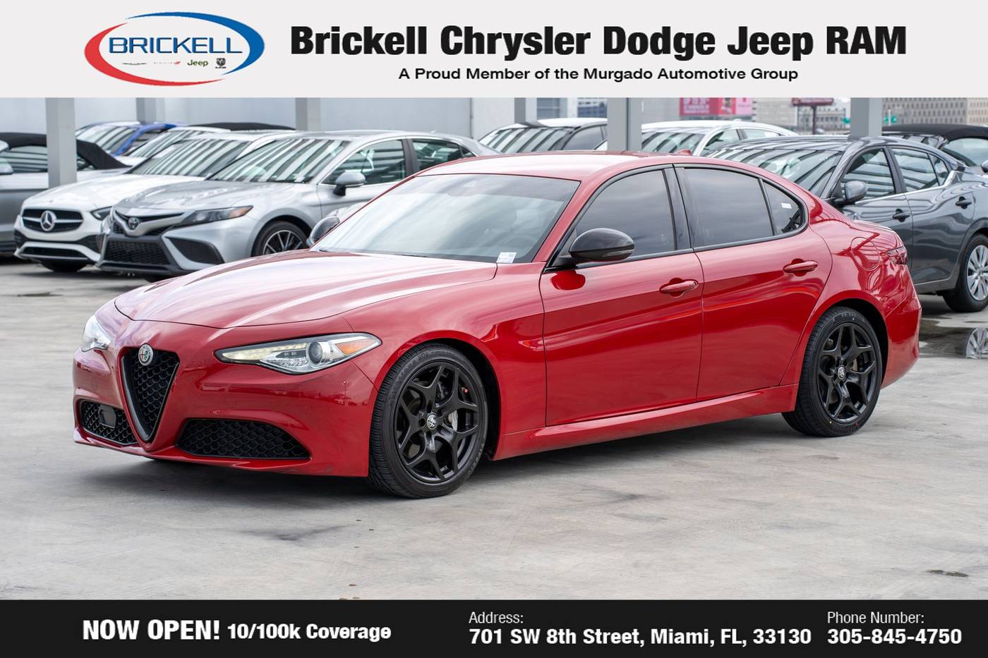 2021 Alfa Romeo Giulia Sprint — Sedan — 51,254 mi — Miami, FL