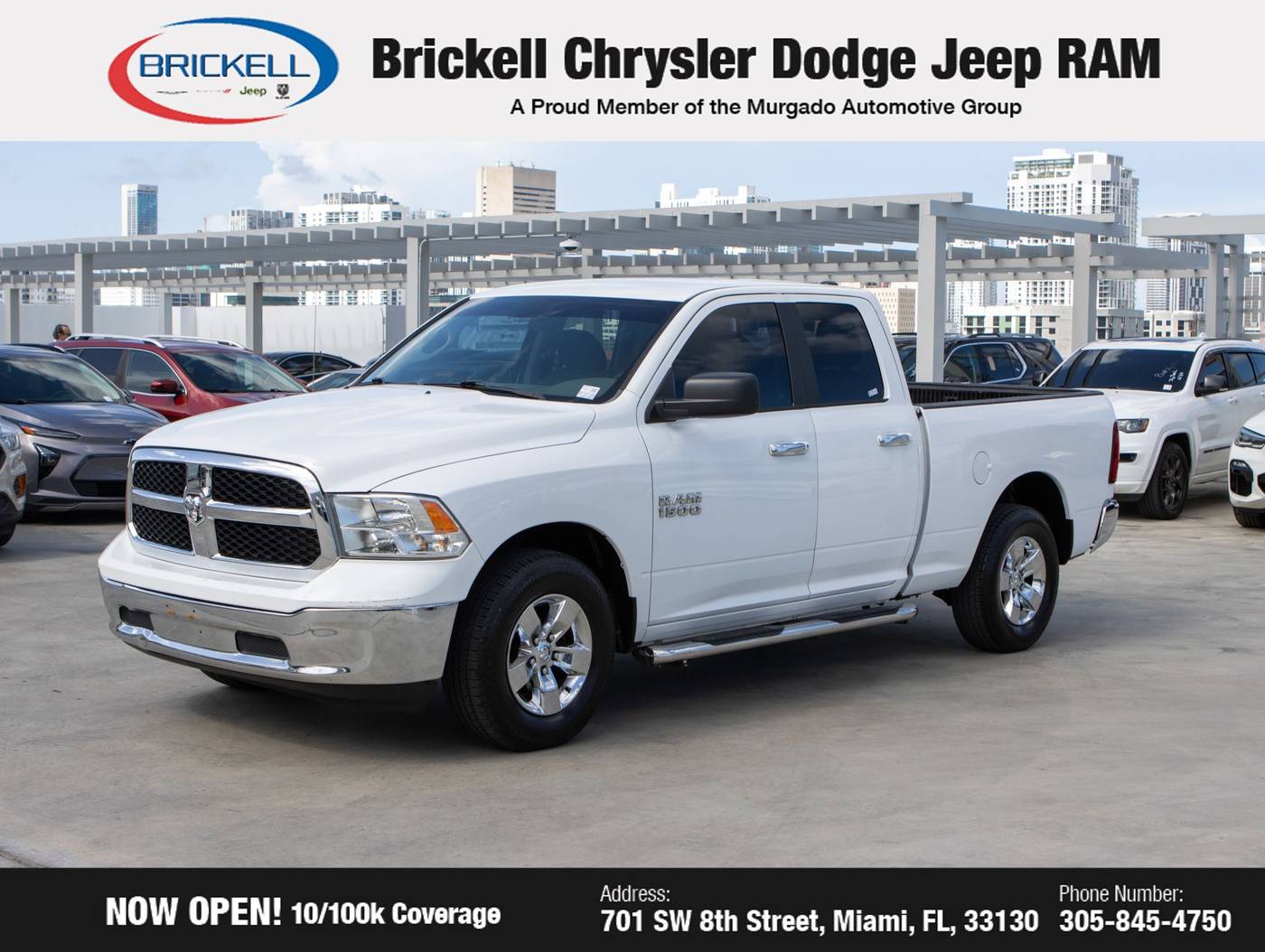 2018 Ram 1500 SLT — Pickup Truck — 85,692 mi — Miami, FL