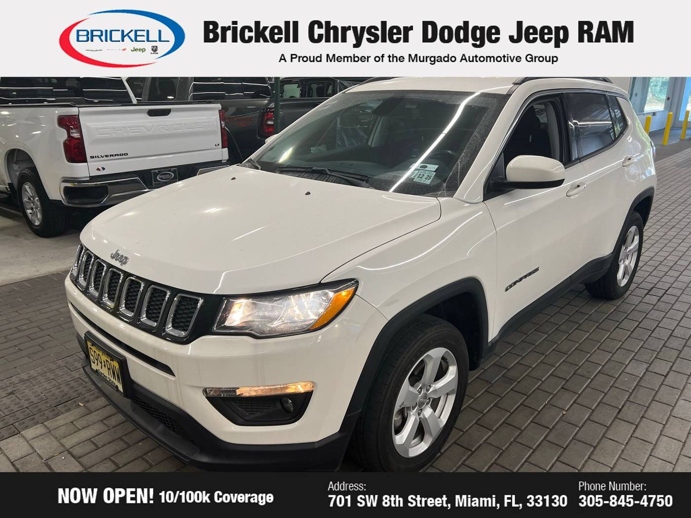 2019 Jeep Compass Latitude — SUV — 22,344 mi — Miami, FL