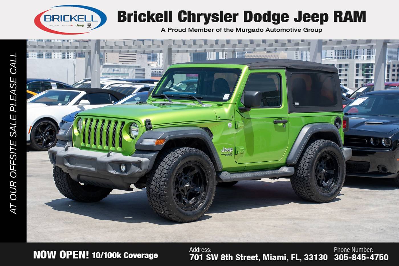 2019 Jeep Wrangler Sport S — SUV — 64,914 mi — Miami, FL
