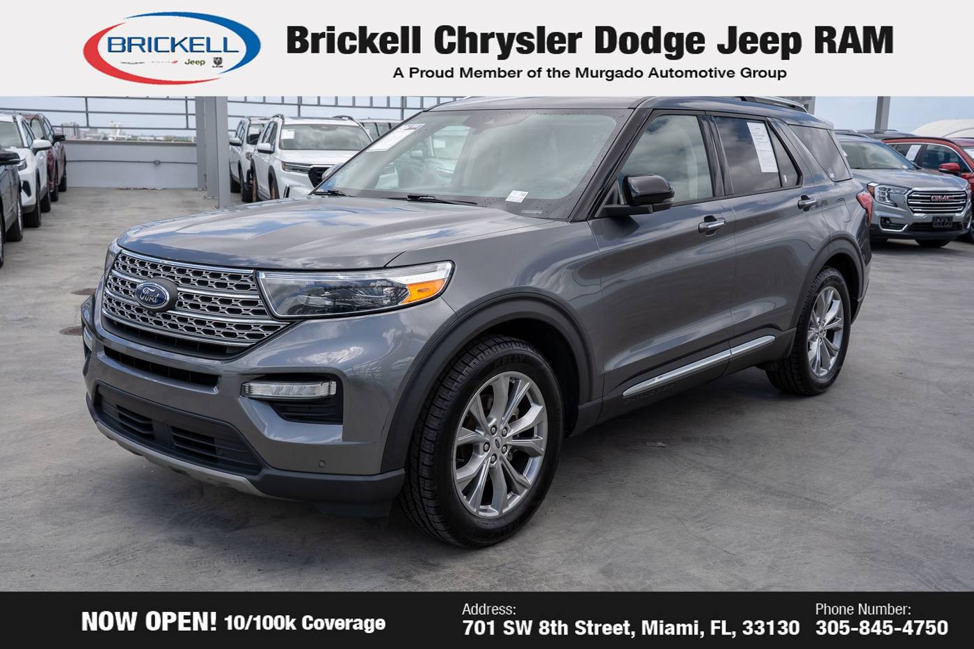 2022 Ford Explorer Limited — SUV — 62,669 mi — Miami, FL