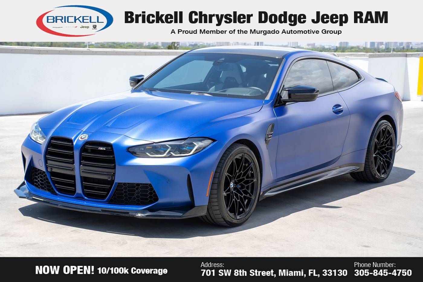 2022 BMW M4 Standard — Coupe — 35,882 mi — Miami, FL
