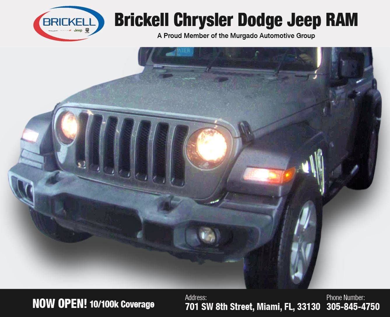 2019 Jeep Wrangler Sport S — SUV — 36,465 mi — Miami, FL