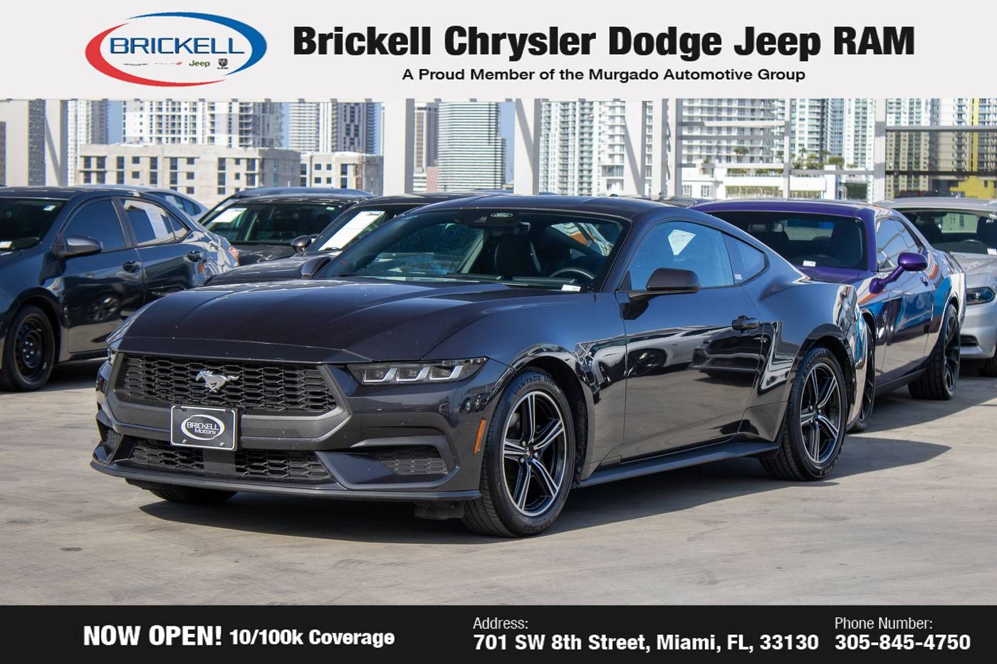 2024 Ford Mustang EcoBoost — Coupe — 30,785 mi — Miami, FL