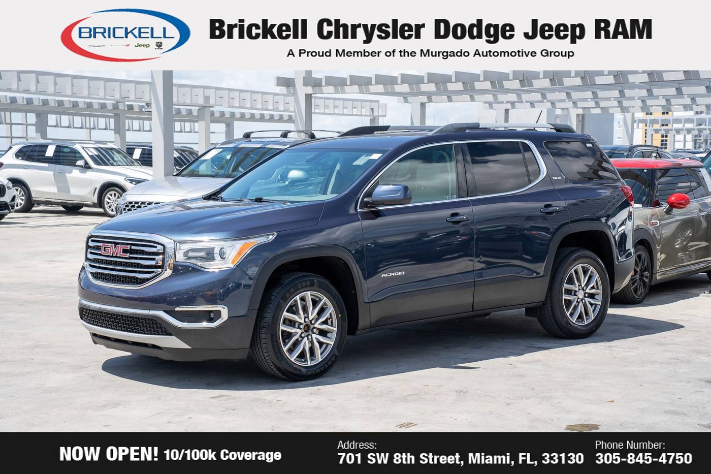 2018 GMC Acadia SLE — SUV — 100,005 mi — Miami, FL