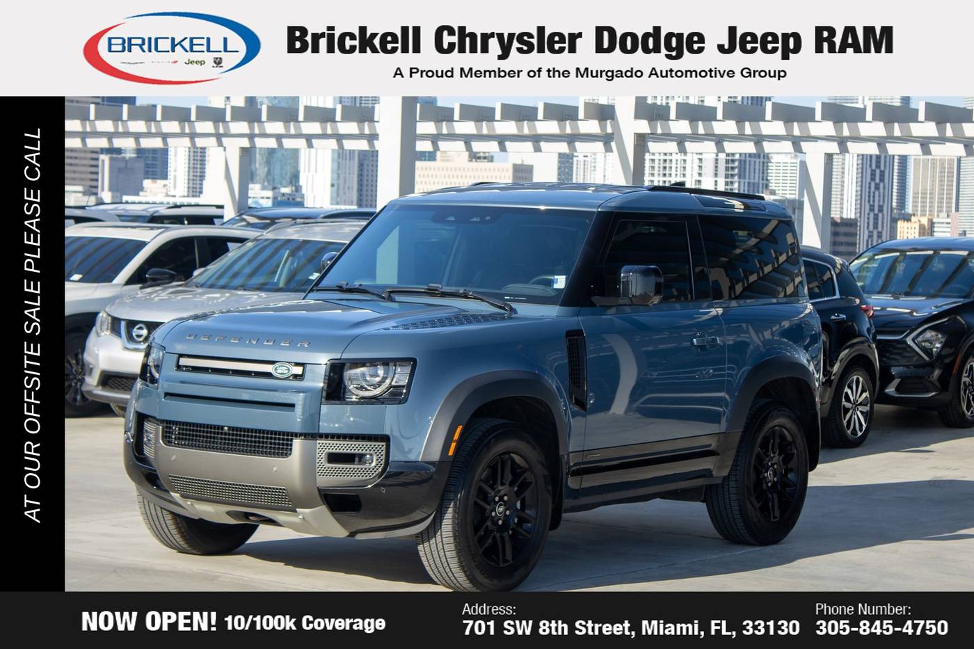 2021 Land Rover Defender X-Dynamic S — SUV — 37,601 mi — Miami, FL