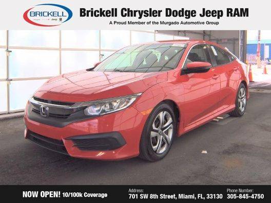 2018 Honda Civic LX — Sedan — 48,929 mi — Miami, FL