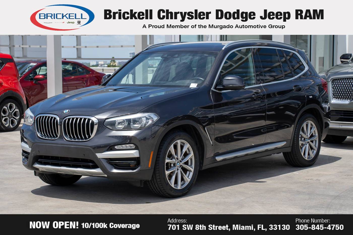 2019 BMW X3 30i — SUV — 77,653 mi — Miami, FL