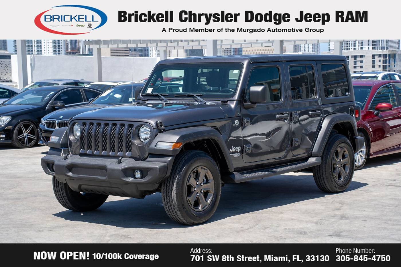 2019 Jeep Wrangler Sport S — SUV — 88,763 mi — Miami, FL