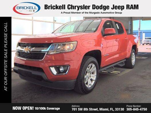 2018 Chevrolet Colorado LT — Pickup Truck — 92,104 mi — Miami, FL