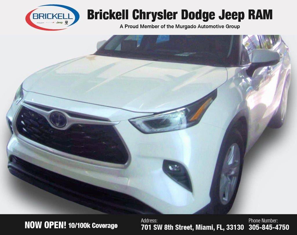 2021 Toyota Highlander Hybrid LE — SUV — 73,300 mi — Miami, FL
