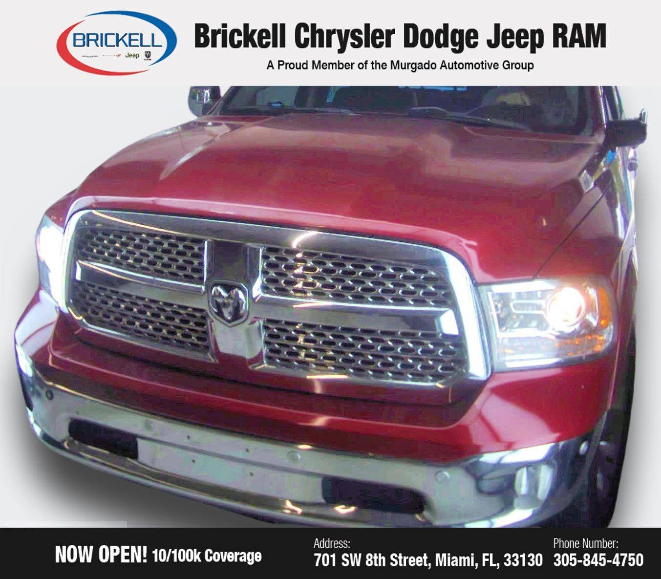 2015 Ram 1500 Laramie — Pickup Truck — 140,979 mi — Miami, FL