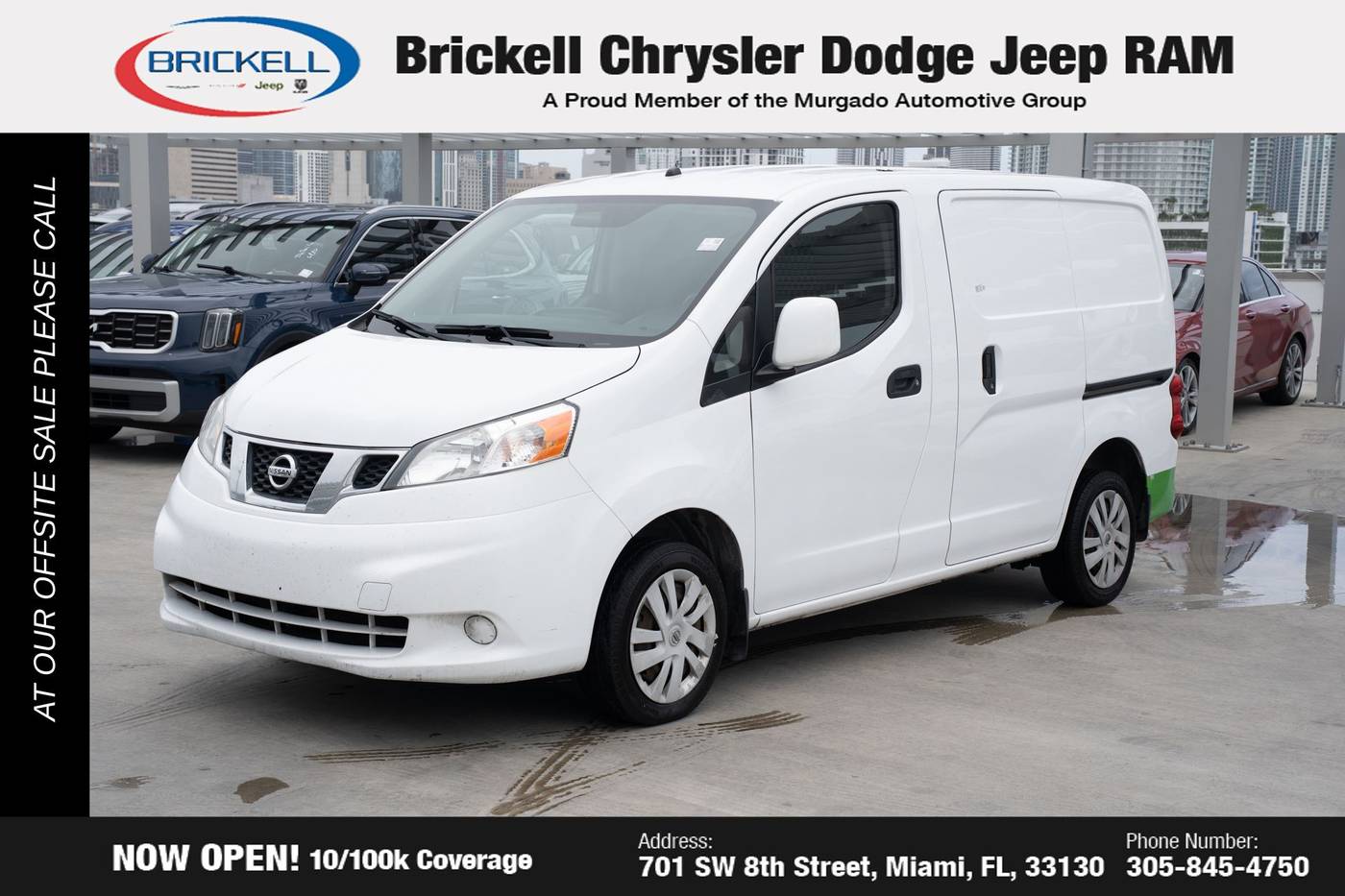 2019 Nissan NV200 Compact Cargo SV — Cargo Van — 170,550 mi — Miami, FL
