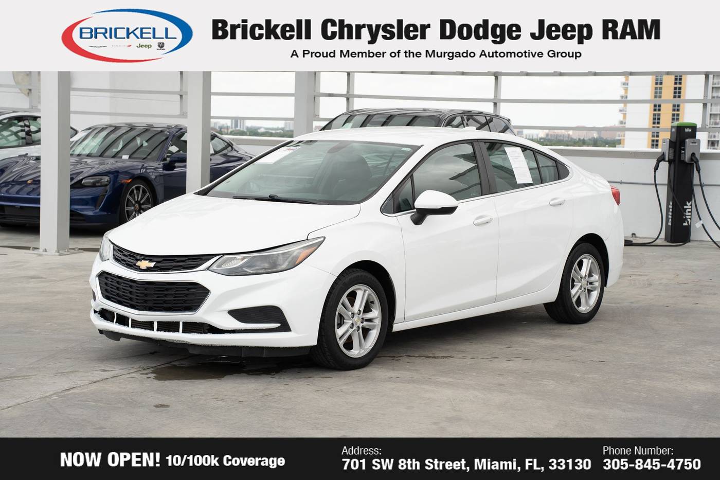 2016 Chevrolet Cruze LT — Sedan — 126,695 mi — Miami, FL