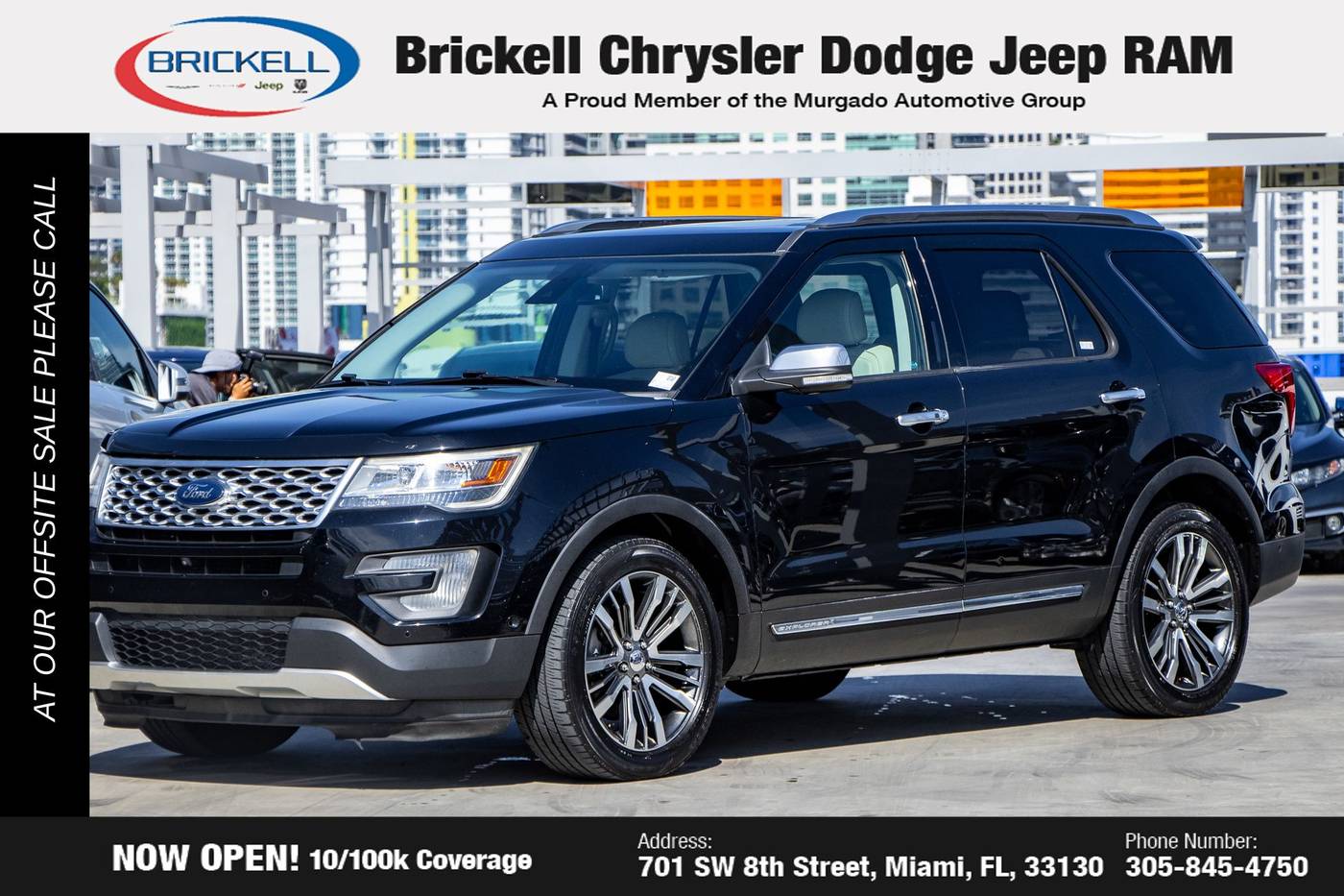 2017 Ford Explorer Platinum — SUV — 94,772 mi — Miami, FL