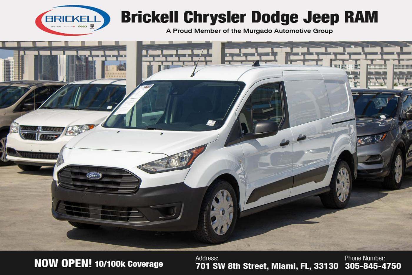 2019 Ford Transit Connect Van XL — Cargo Van — 95,301 mi — Miami, FL