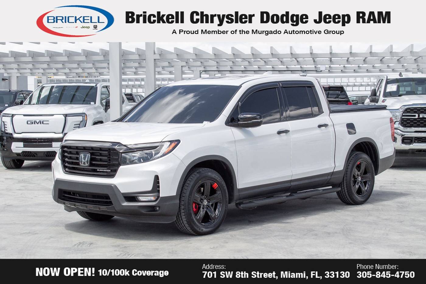 2022 Honda Ridgeline Black Edition — Pickup Truck — 59,038 mi — Miami, FL