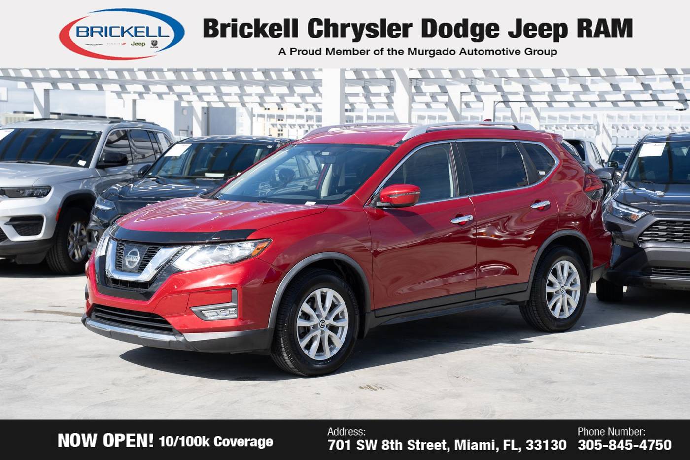 2017 Nissan Rogue SV — SUV — 71,963 mi — Miami, FL