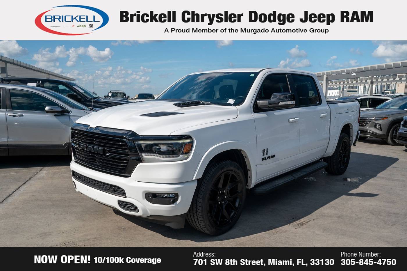 2021 Ram 1500 Laramie — Pickup Truck — 58,882 mi — Miami, FL
