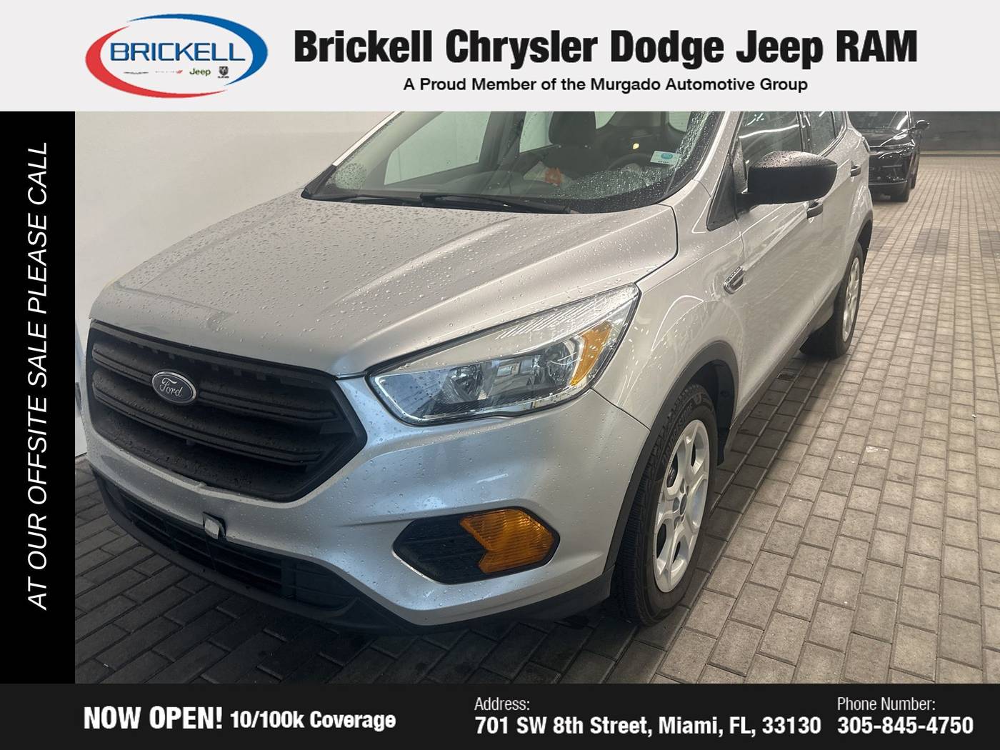 2017 Ford Escape S — SUV — 99,916 mi — Miami, FL