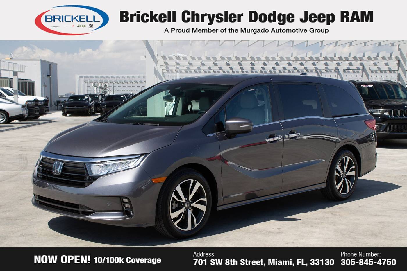 2023 Honda Odyssey Touring — Minivan — 5,461 mi — Miami, FL