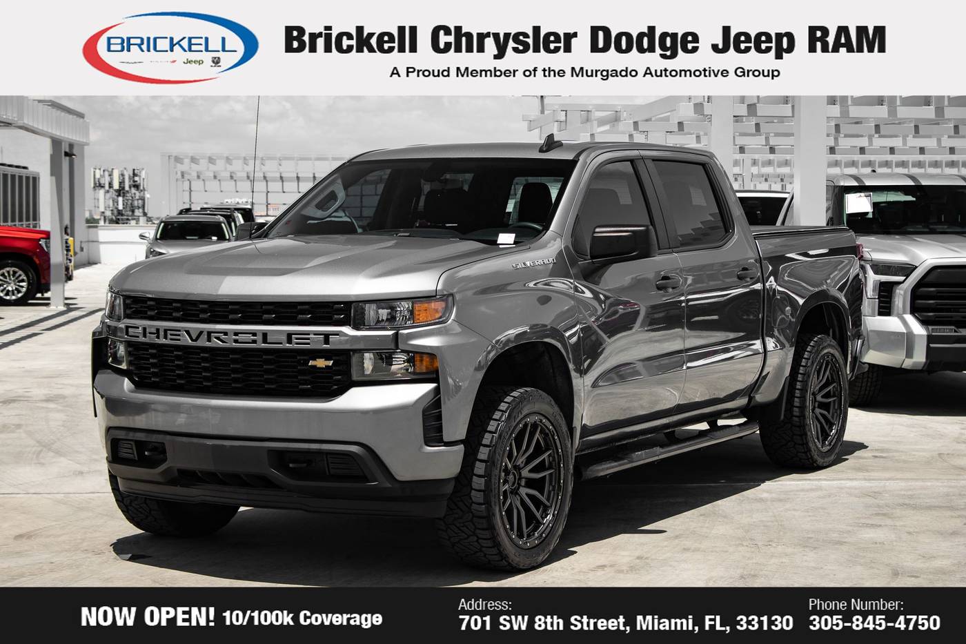 2021 Chevrolet Silverado 1500 Custom — Pickup Truck — 62,000 mi — Miami, FL