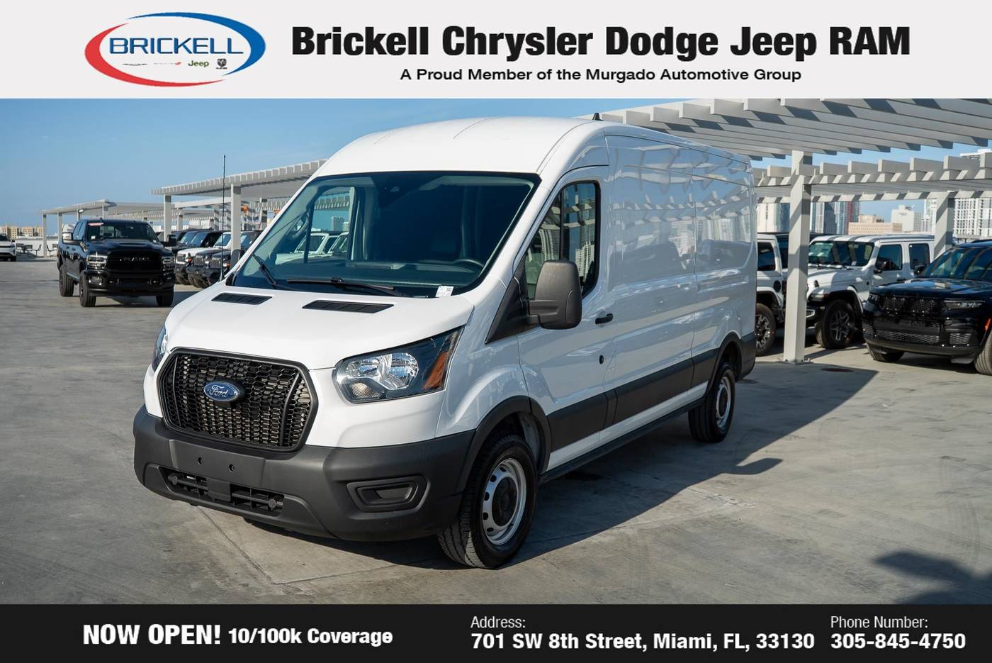2023 Ford Transit Cargo Van T-250 — Cargo Van — 15,184 mi — Miami, FL