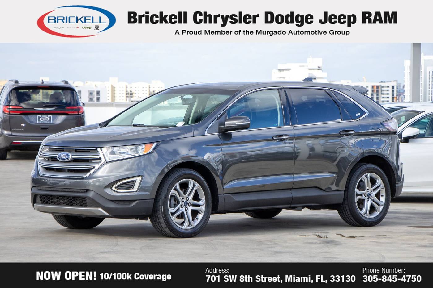 2018 Ford Edge Titanium — SUV — 78,106 mi — Miami, FL