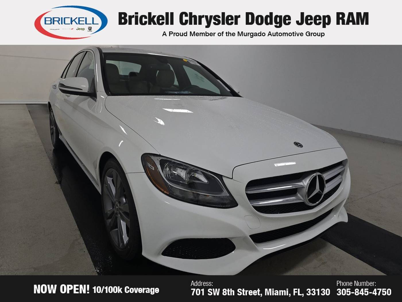 2018 Mercedes-Benz C-Class C 300 — Sedan — 84,771 mi — Miami, FL