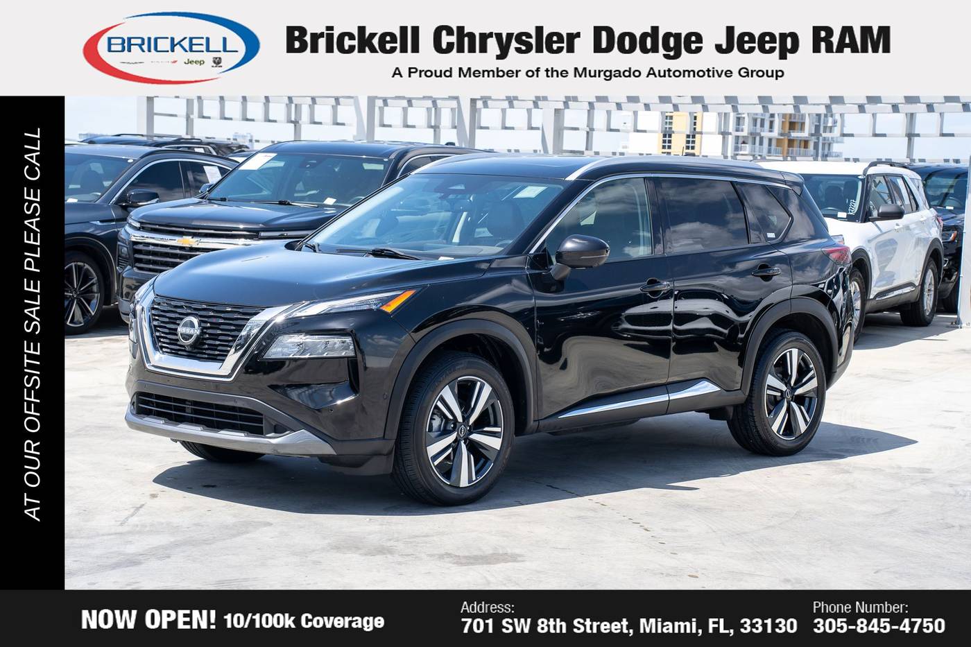 2023 Nissan Rogue SL — SUV — 73,342 mi — Miami, FL