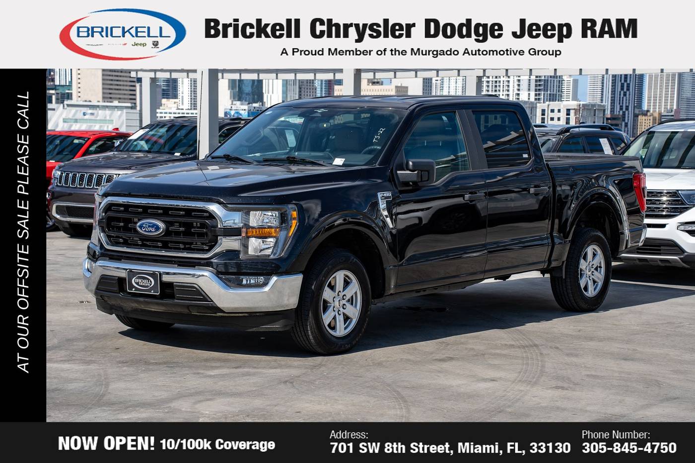 2023 Ford F-150 XLT — Pickup Truck — 51,450 mi — Miami, FL