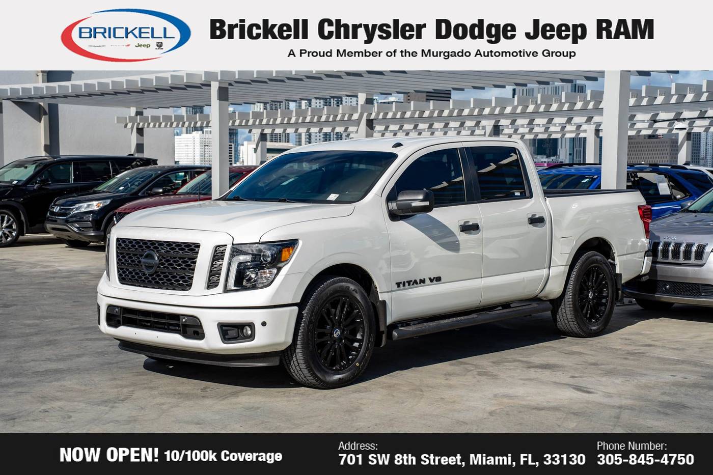 2019 Nissan Titan SV — Pickup Truck — 97,285 mi — Miami, FL