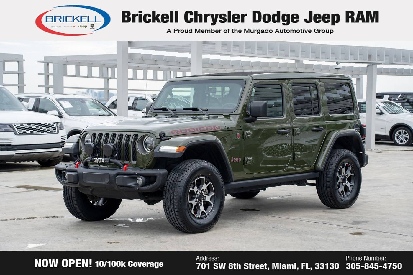 2020 Jeep Wrangler Rubicon — SUV — 51,196 mi — Miami, FL