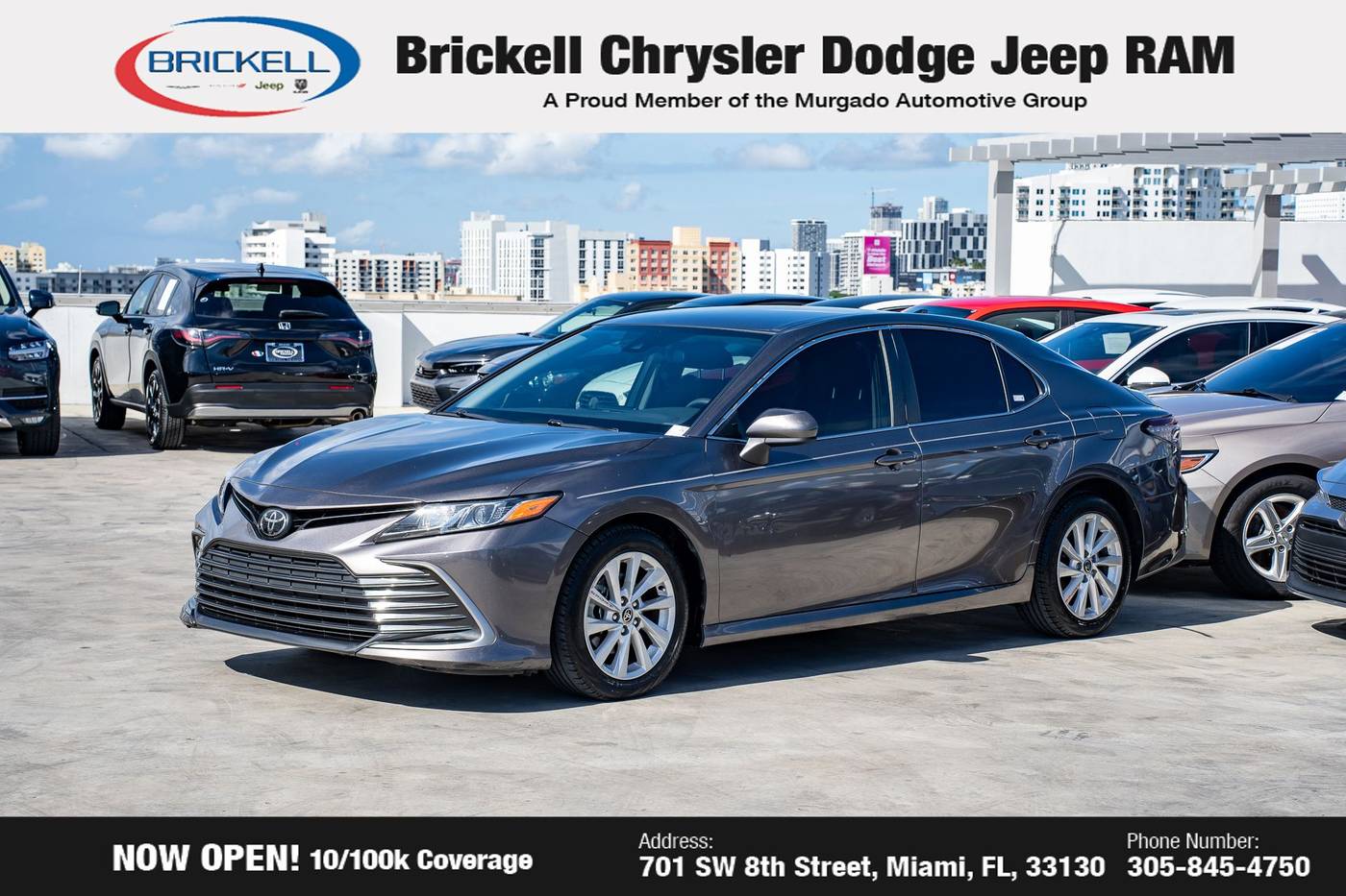 2022 Toyota Camry LE — Sedan — 122,847 mi — Miami, FL