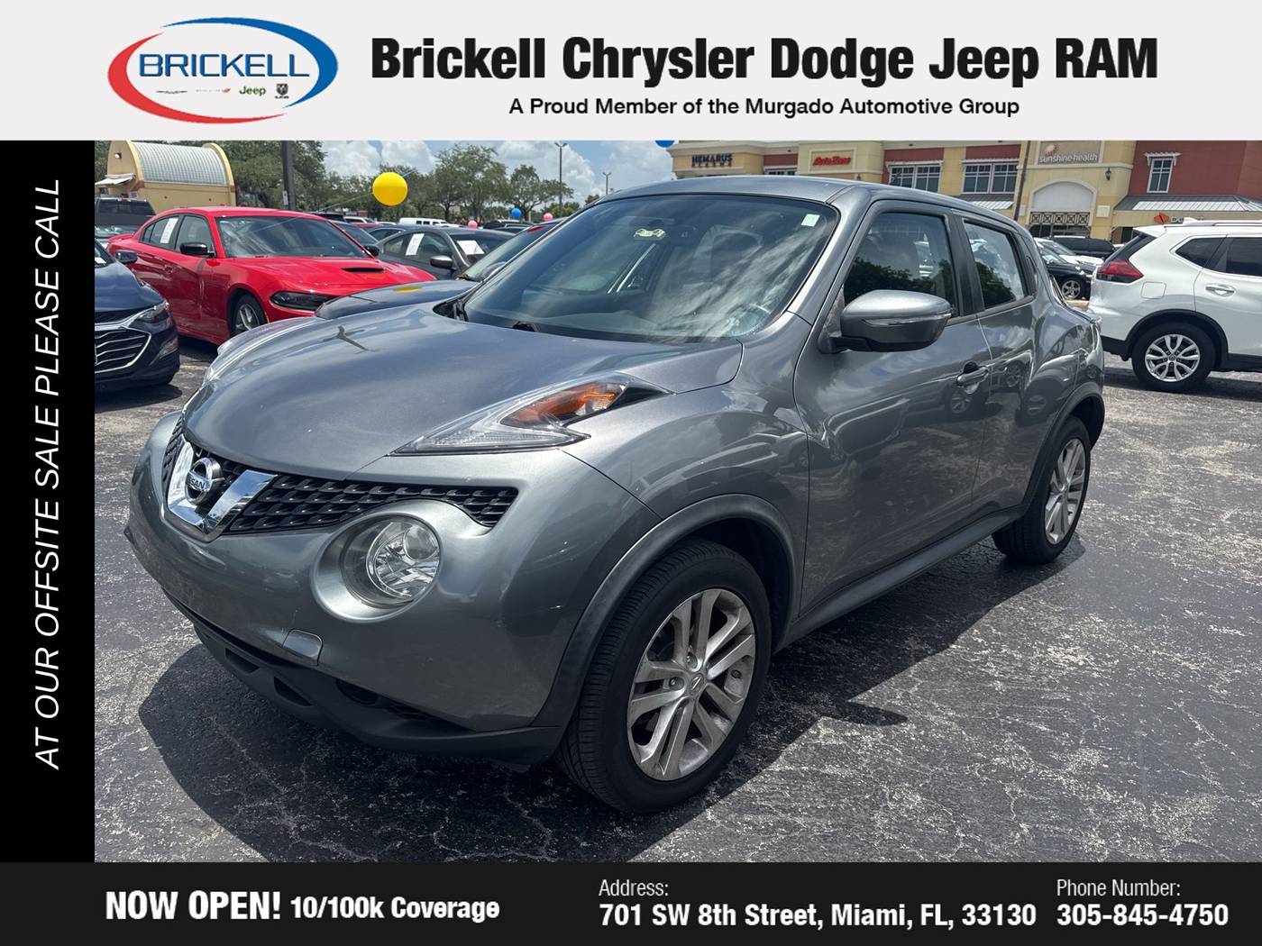 2017 Nissan JUKE S — SUV — 80,991 mi — Miami, FL