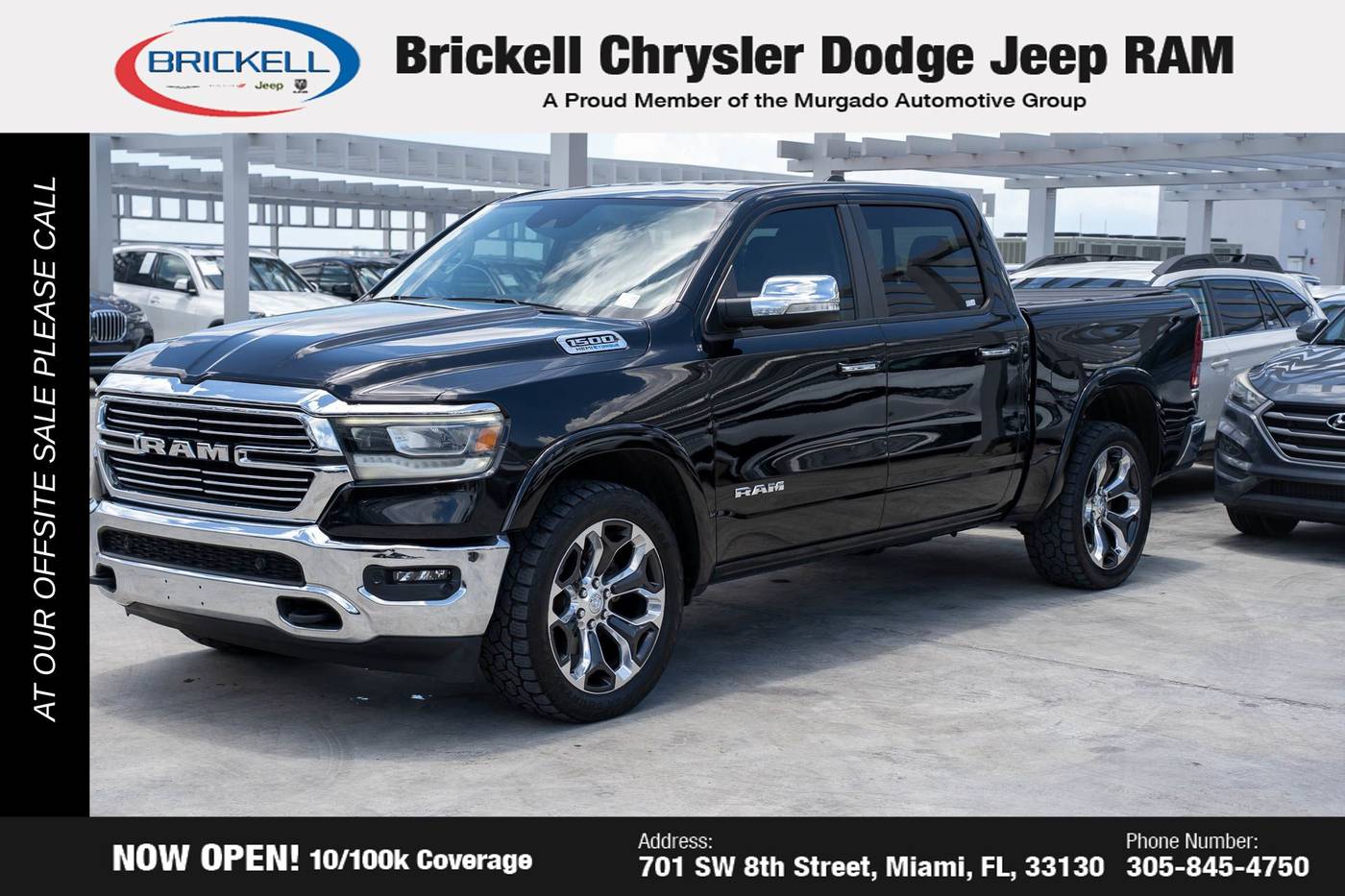 2021 Ram 1500 Laramie — Pickup Truck — 69,497 mi — Miami, FL