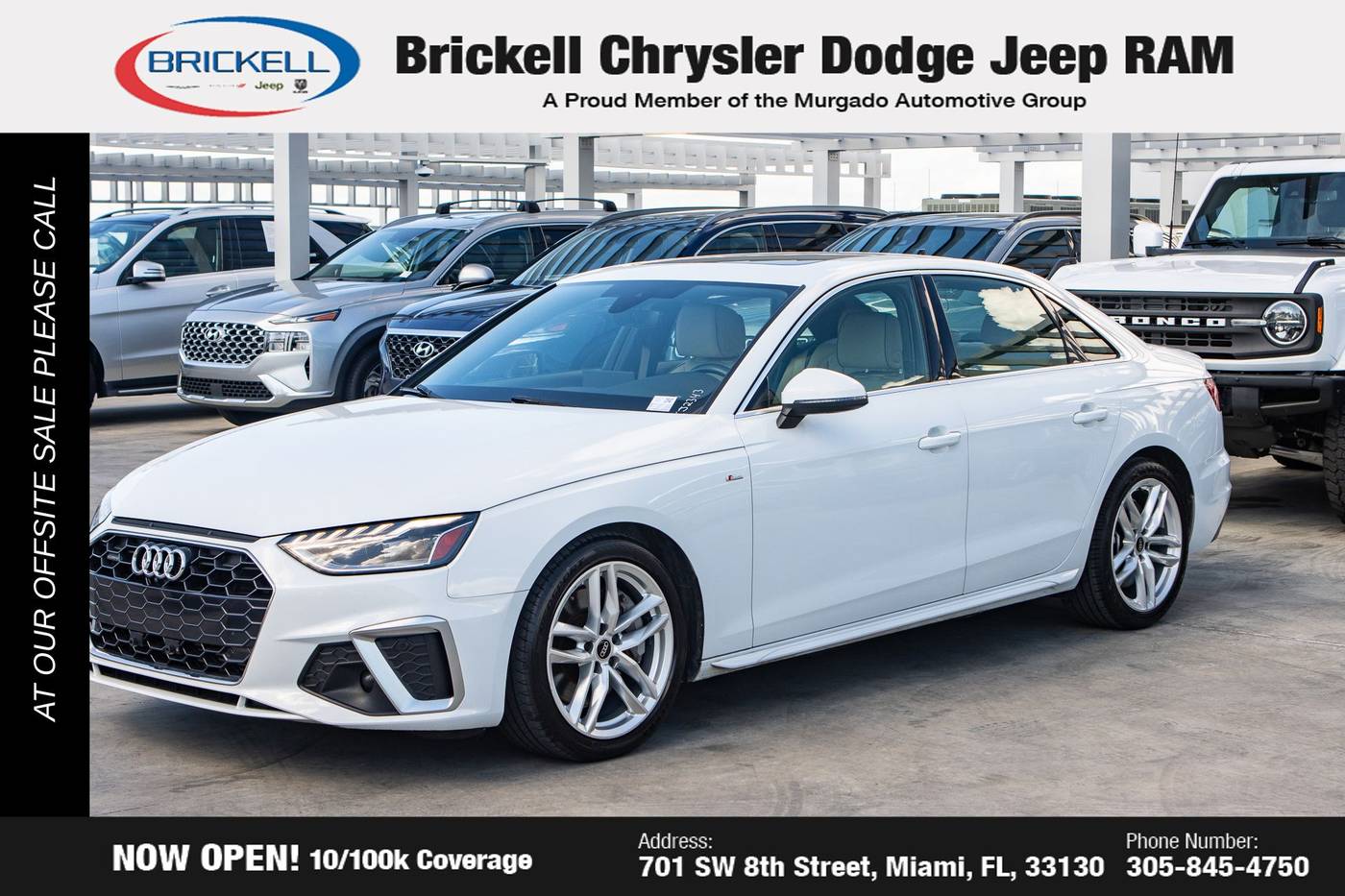 2022 Audi A4 S line Premium Plus — Sedan — 53,190 mi — Miami, FL