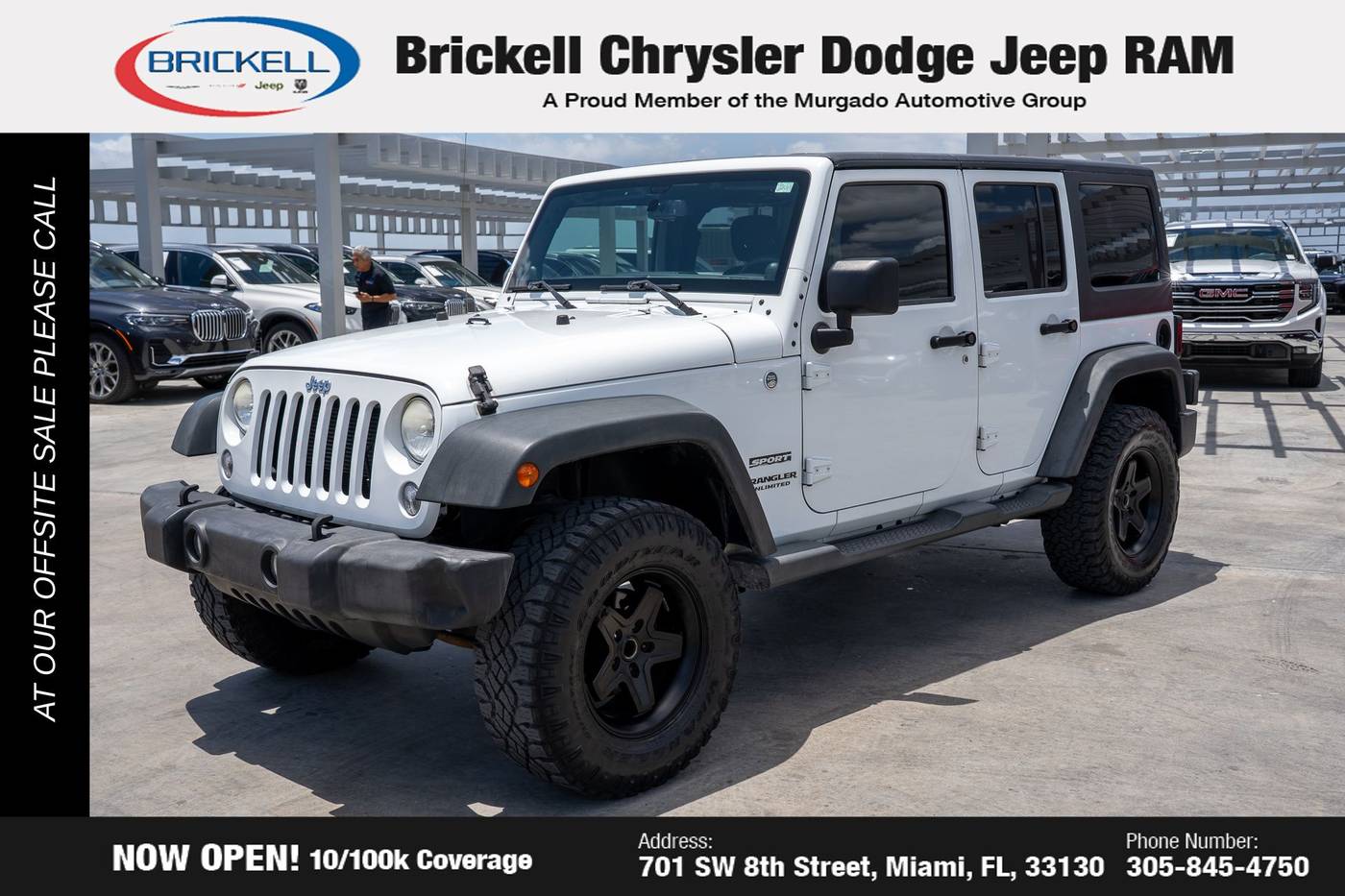 2014 Jeep Wrangler Sport — SUV — 84,314 mi — Miami, FL