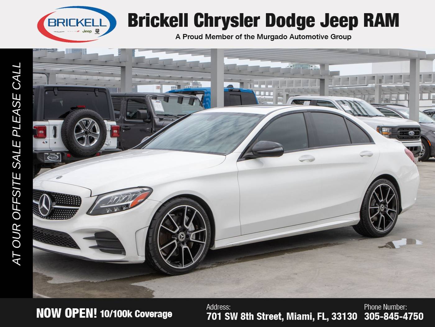 2020 Mercedes-Benz C-Class C 300 — Sedan — 78,630 mi — Miami, FL