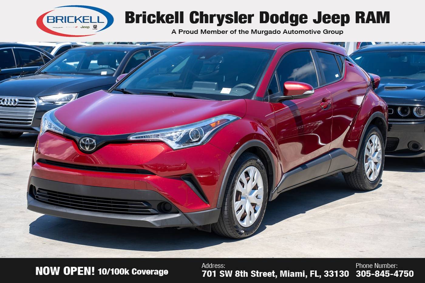 2019 Toyota C-HR LE — SUV — 72,779 mi — Miami, FL